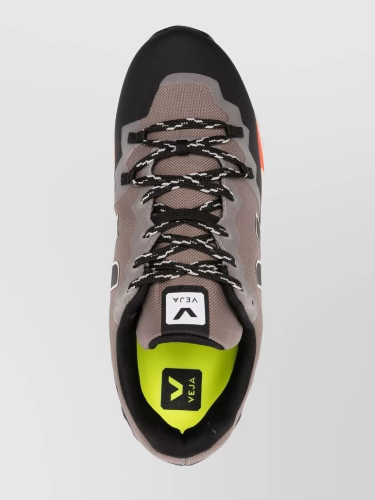 Veja Round Toe Rubber Sole Sneakers