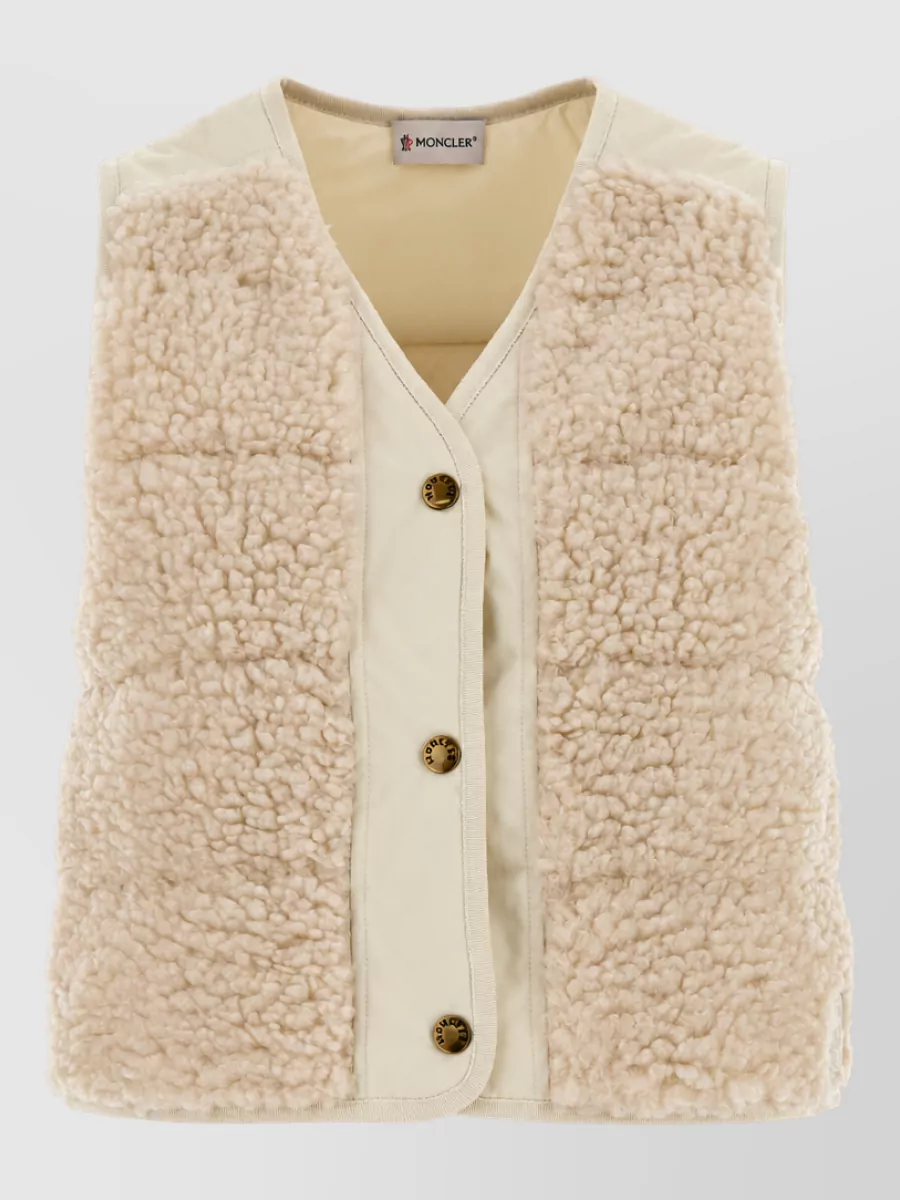 Moncler teddy vest