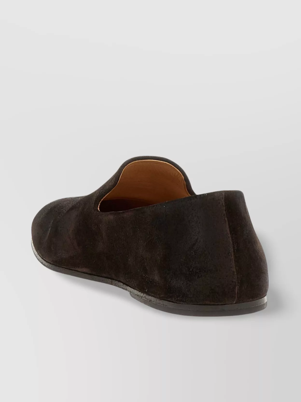 Marsell Round Toe Suede Finish Loafers