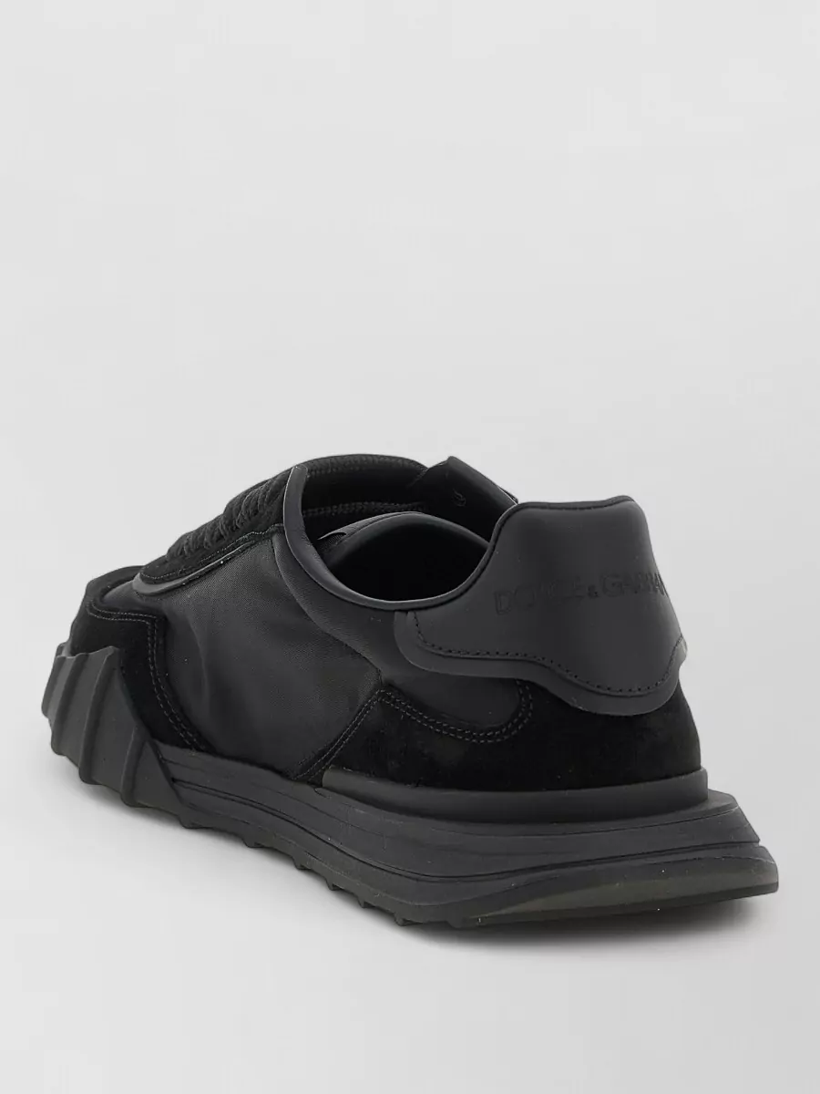 Dolce&Gabbana Leather Paneled Low-Top Sneakers