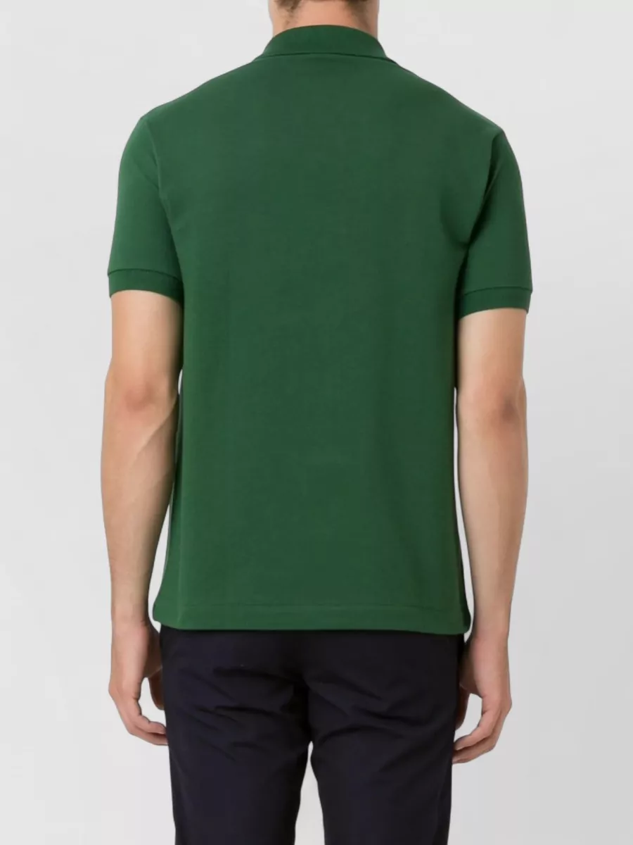Lacoste Polo Shirt Short Sleeves Structured Collar