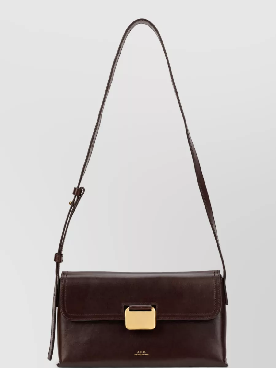 A.P.C. simone small leather shoulder bag