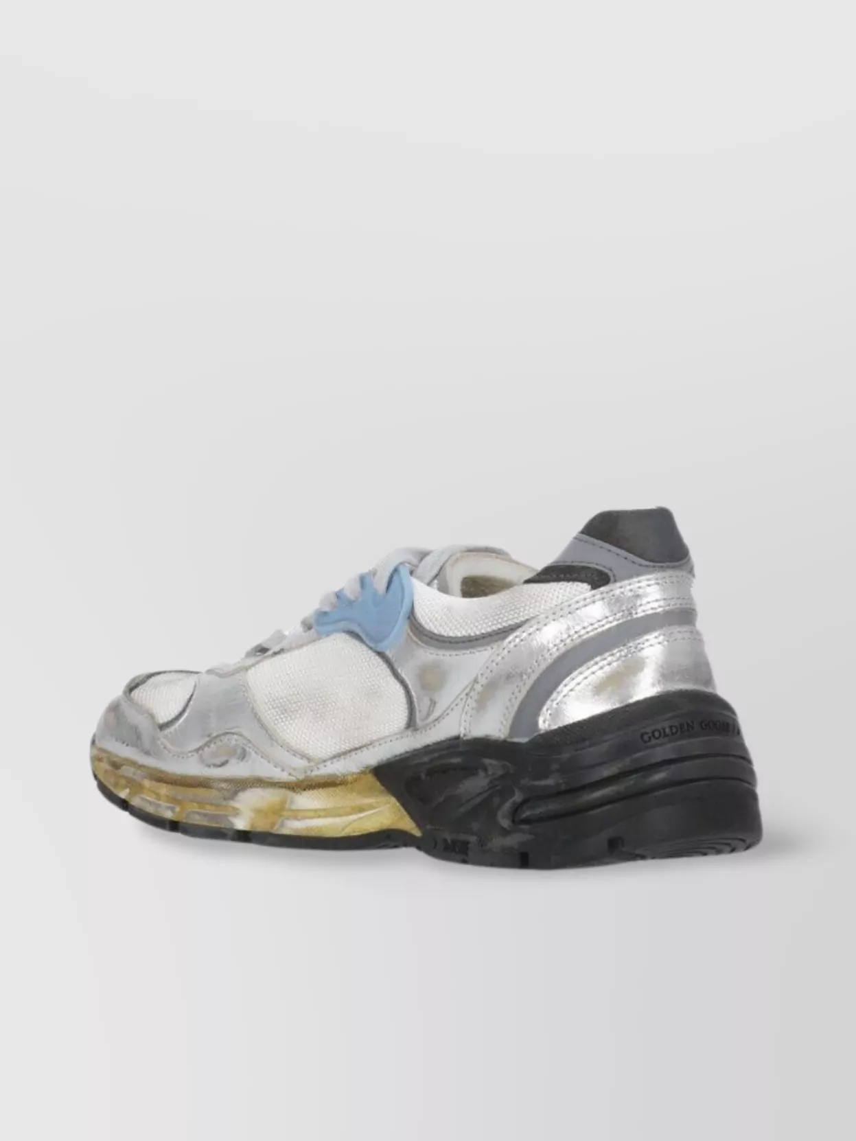 Golden Goose Metallic Star Detail Low Top Sneakers In Multi