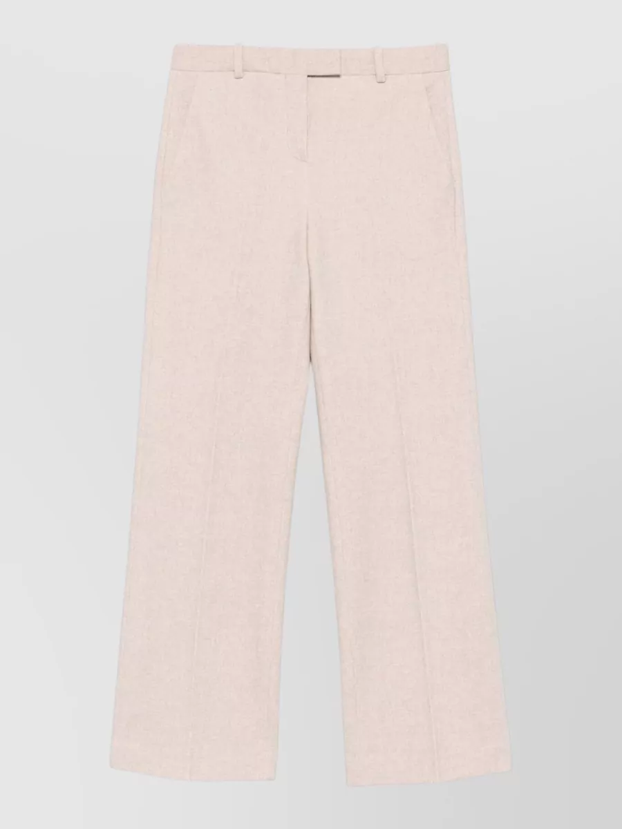 Circolo 1901 Mid-Rise Straight-Leg Cotton Trousers