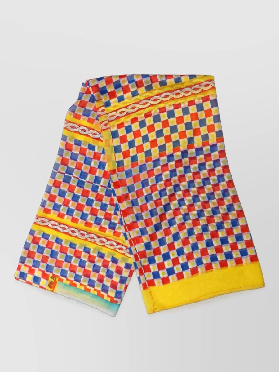 Dolce&Gabbana silk printed foulard scarf