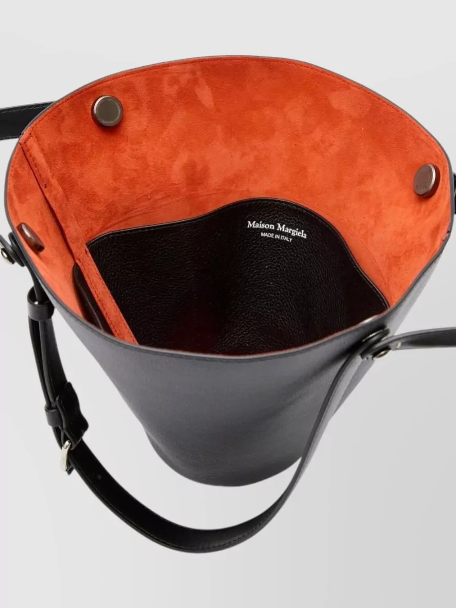 Maison Margiela Dress-Age Small Leather Bucket Bag