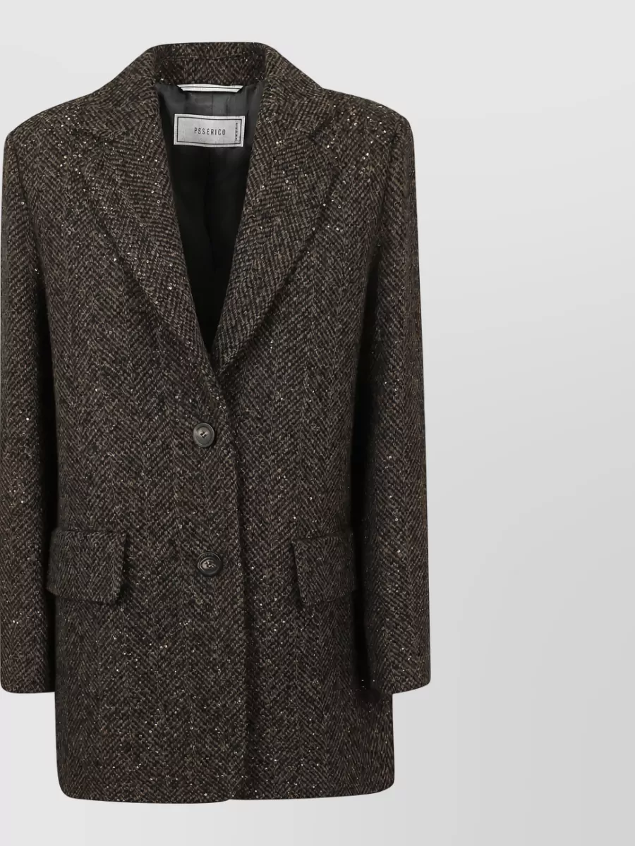 Peserico embellished wool blazer