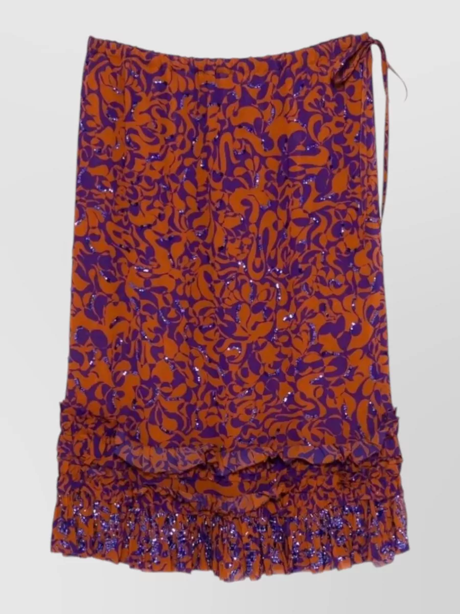 Dries Van Noten wrap skirt