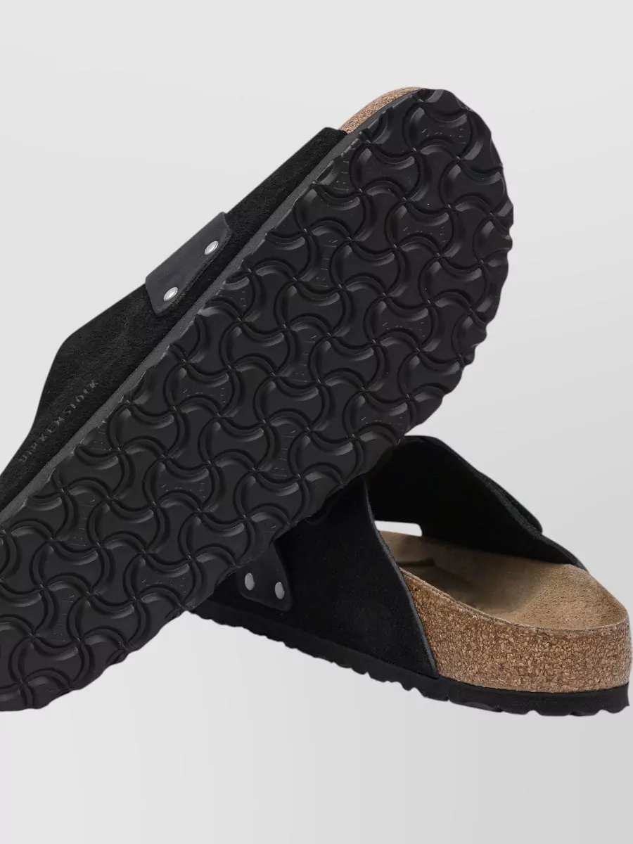 Birkenstock Suede Leather Kyoto Slides