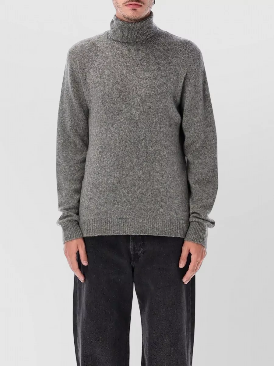 Roberto Collina camel wool turtleneck jumper