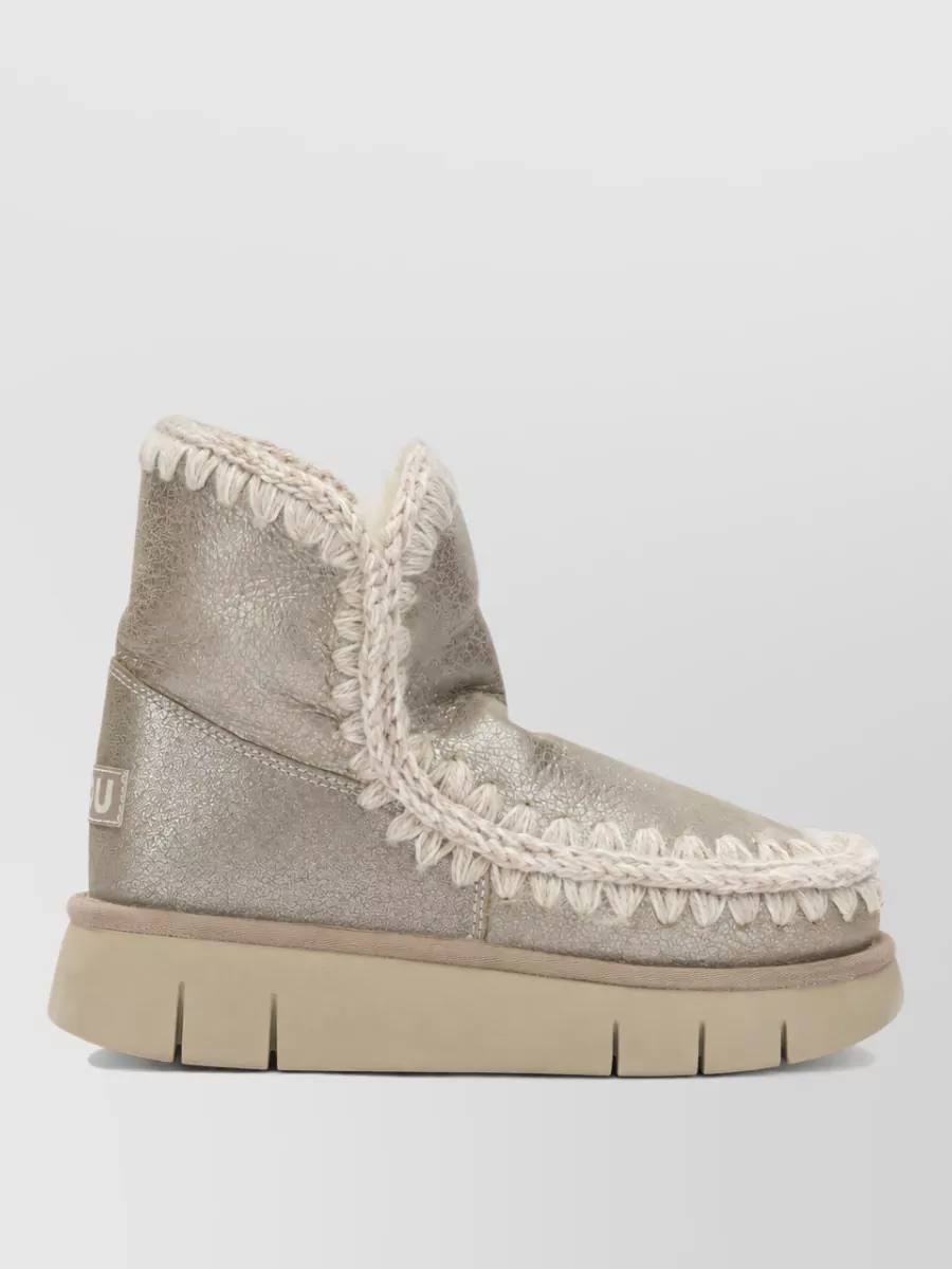Mou Leather Slippers