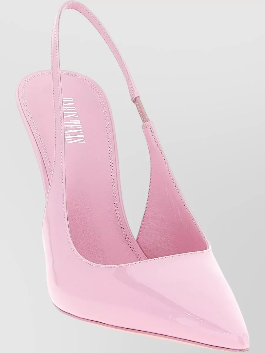 Paris Texas Lidia Slingback Pumps Patent Pointed Toe