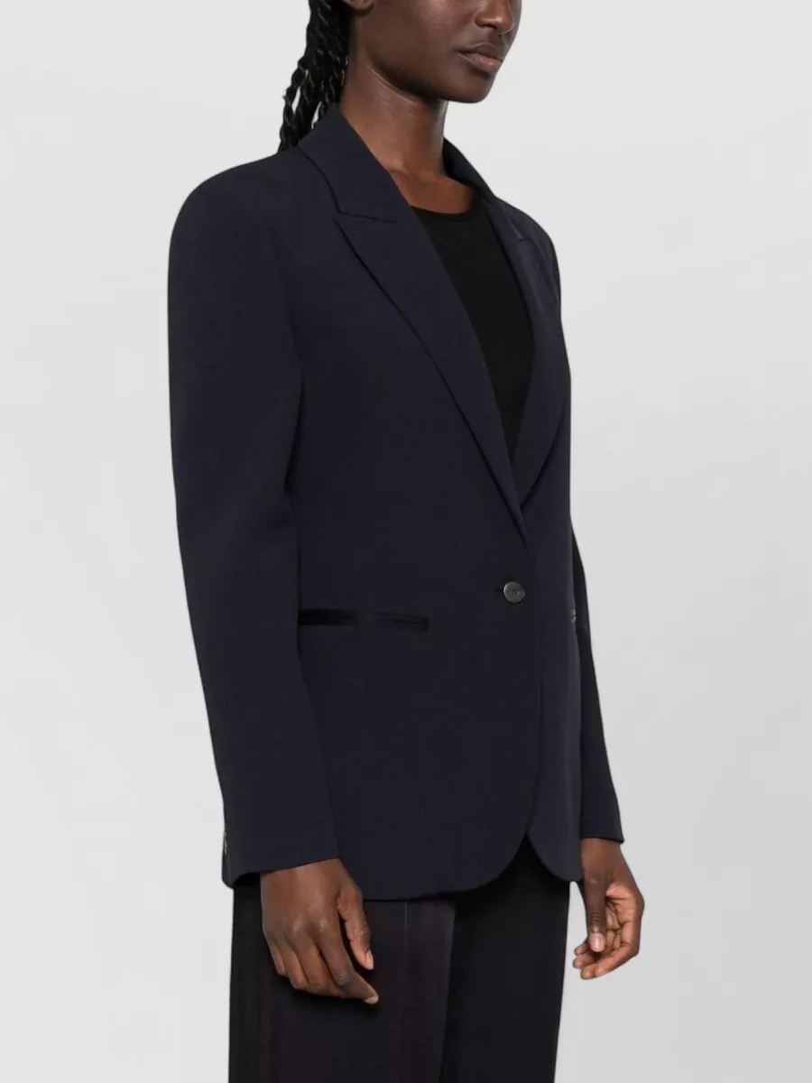 Forte Forte Crepe Single-Breasted Blazer Jacket