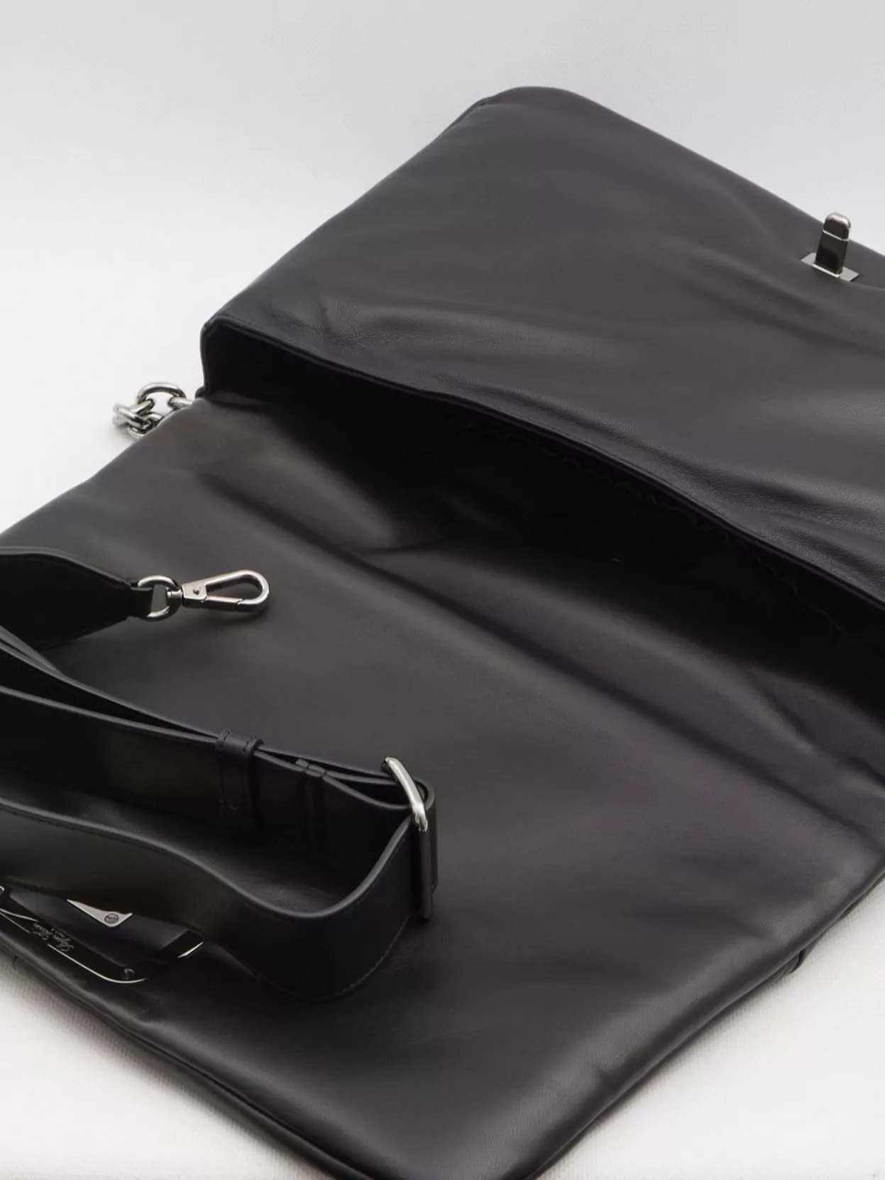Roger Vivier Large Nappa Shoulder Bag