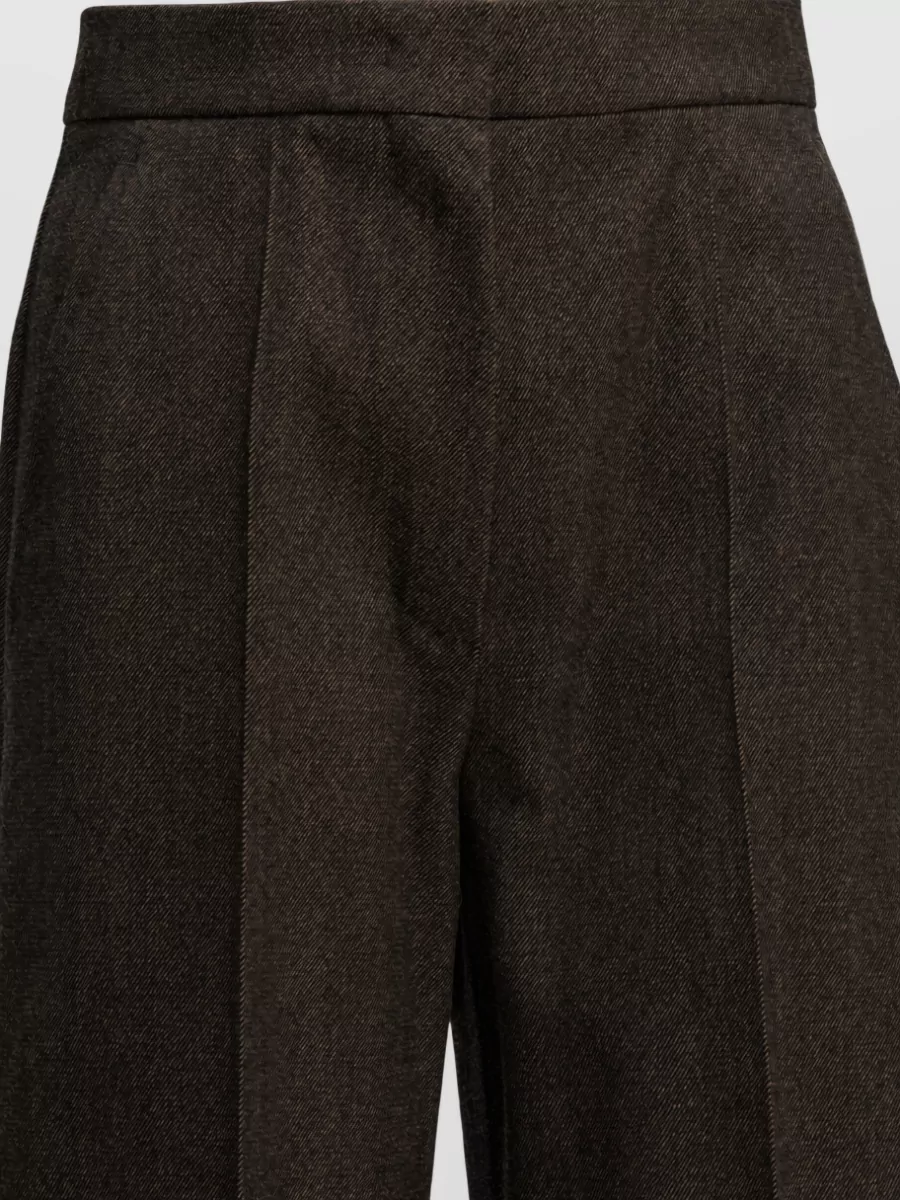 Max Mara Virgin Wool Tailored Trousers