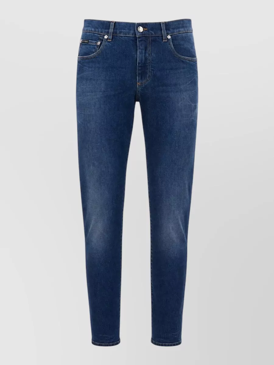 Dolce&Gabbana slim tapered denim jeans