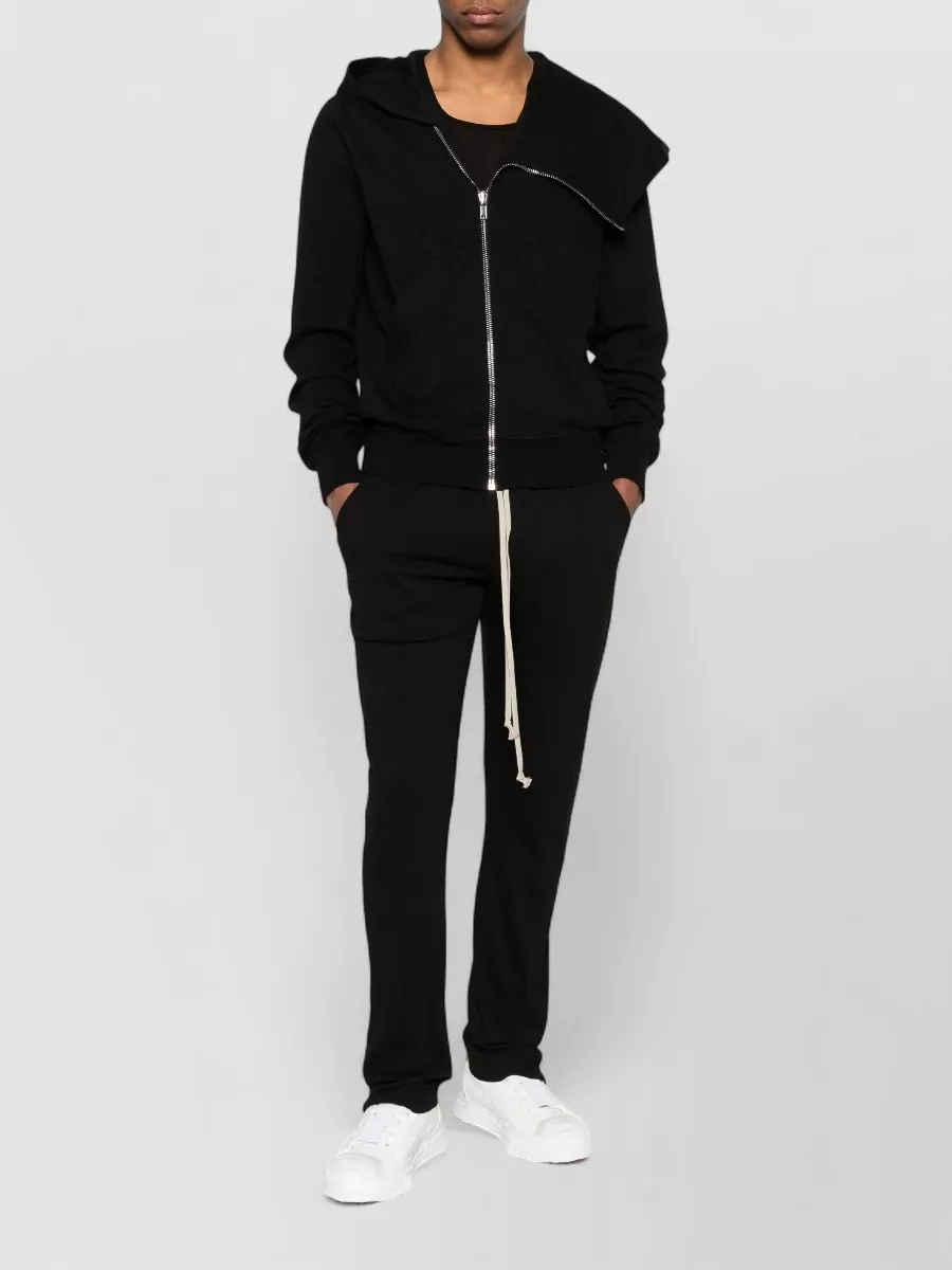 Rick Owens Drkshdw Cotton Zip-Up Hooded Jacket