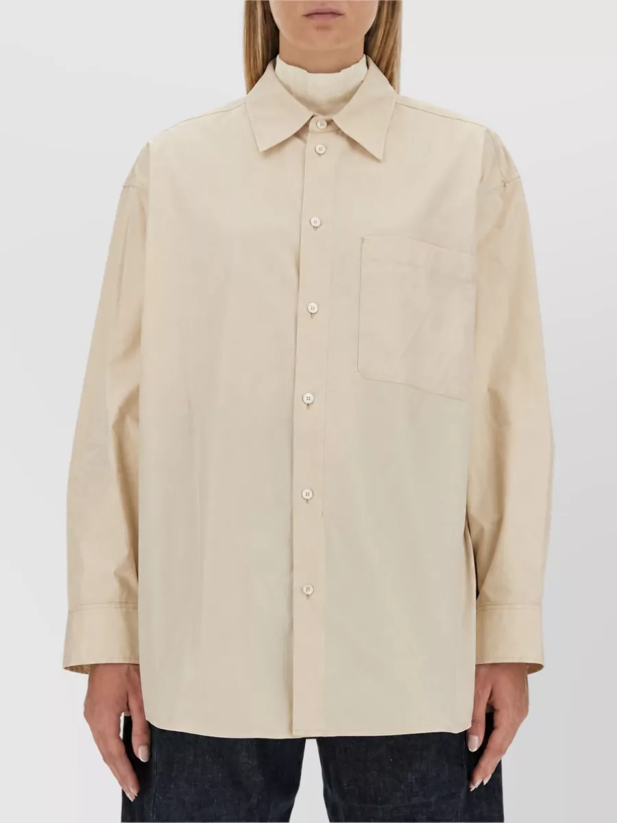 Lemaire Cotton Long Shirt