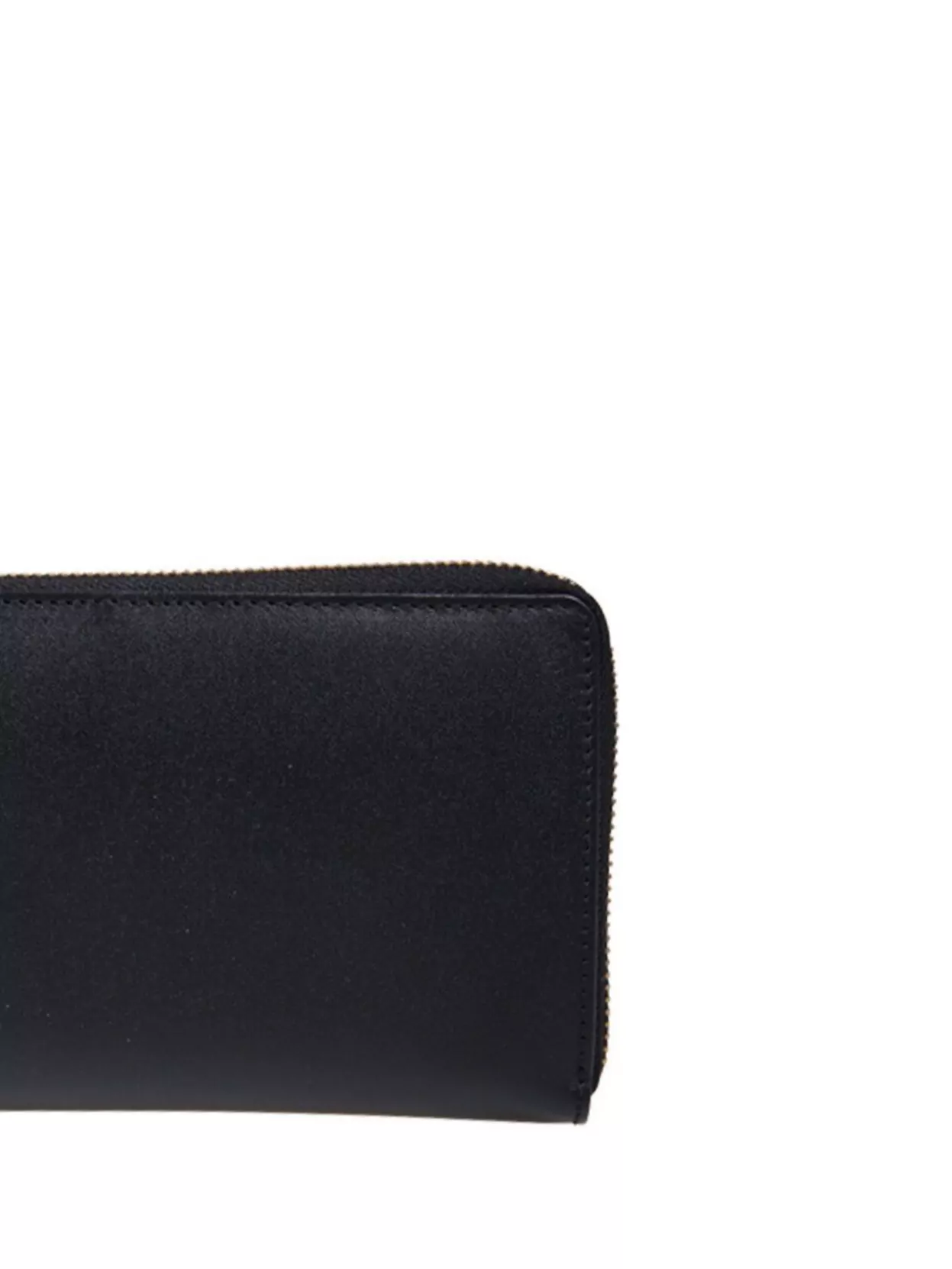 Comme Des Garçons Zip Around Wallet Smooth Finish