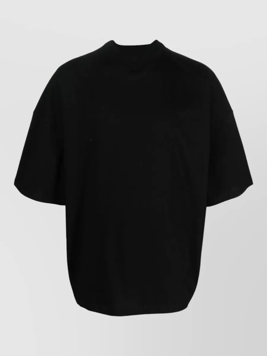 Jil Sander Short Sleeve Crew Neck Oversized T Shirt