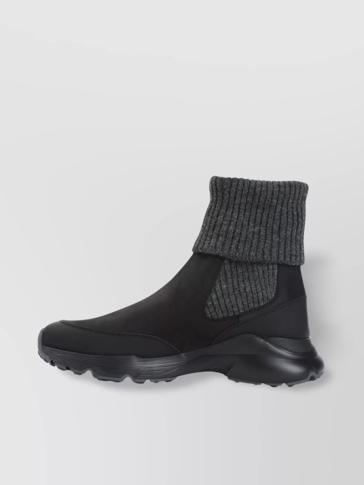 Tod's Chunky Sole Suede Leather Sneakers