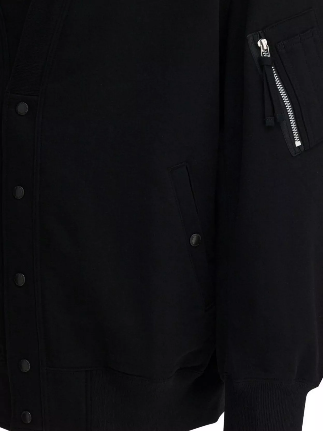 Comme Des Garçons Homme Deux Knitwear With Ribbed Cuffs And Hem In Black