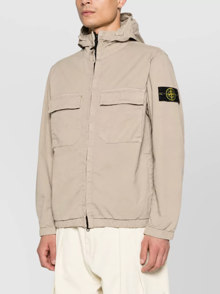 Stone Island Single Breasted Coat