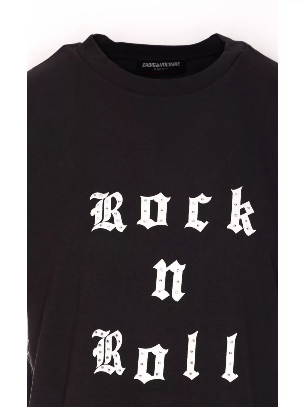 Zadig & Voltaire Edwin Embellished Rock N Roll T-shirt