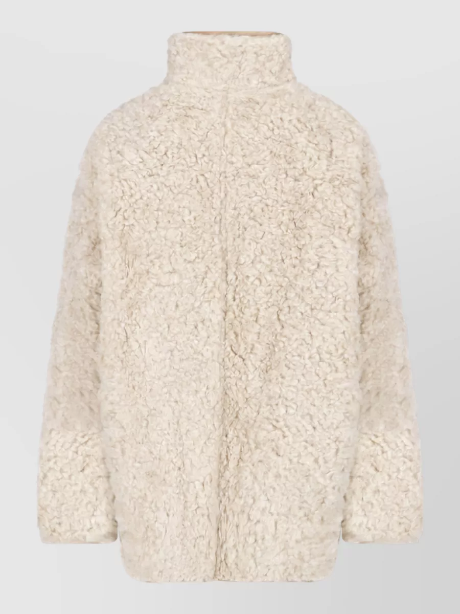 Low Classic Faux Fur Coat
