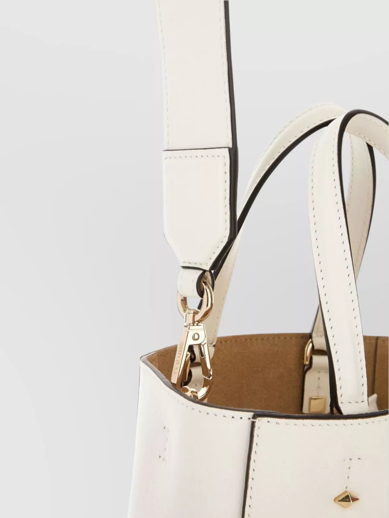 Jimmy Choo Lenny Smooth Calf Leather Shoulder Bag