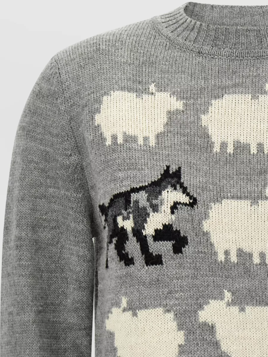 Weekend Max Mara Intarsia Knit Jumper