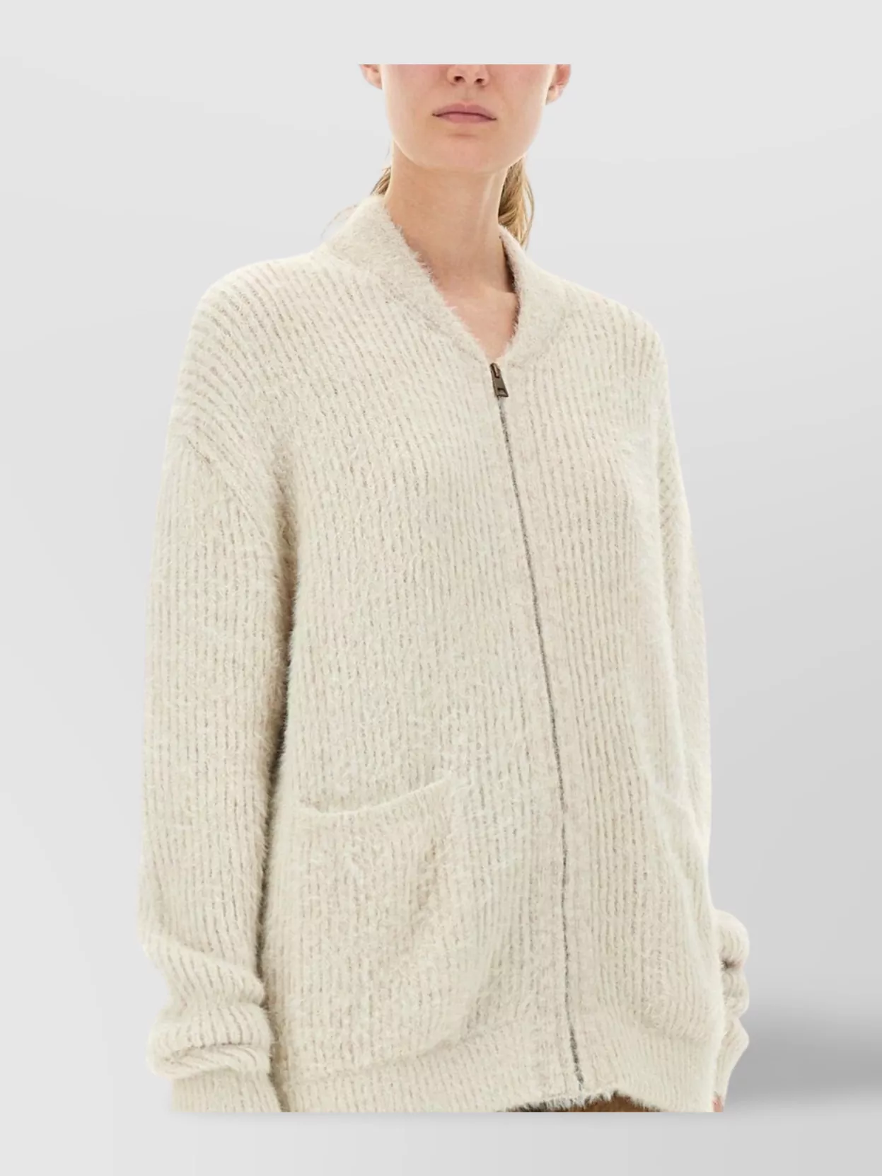 Uma Wang Soft Knit Cardigan Long Sleeves