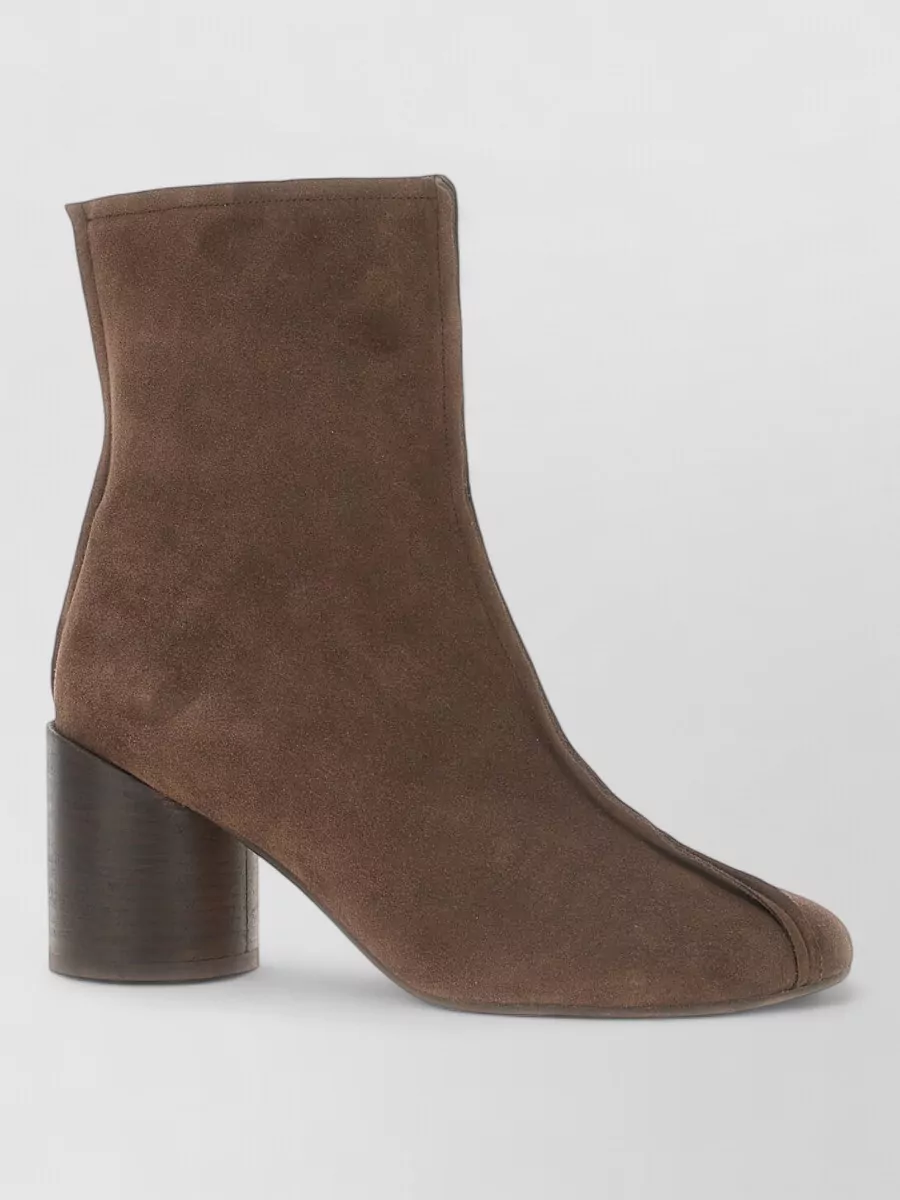 Mm6 Maison Margiela Leather Anatomic Ankle Boots