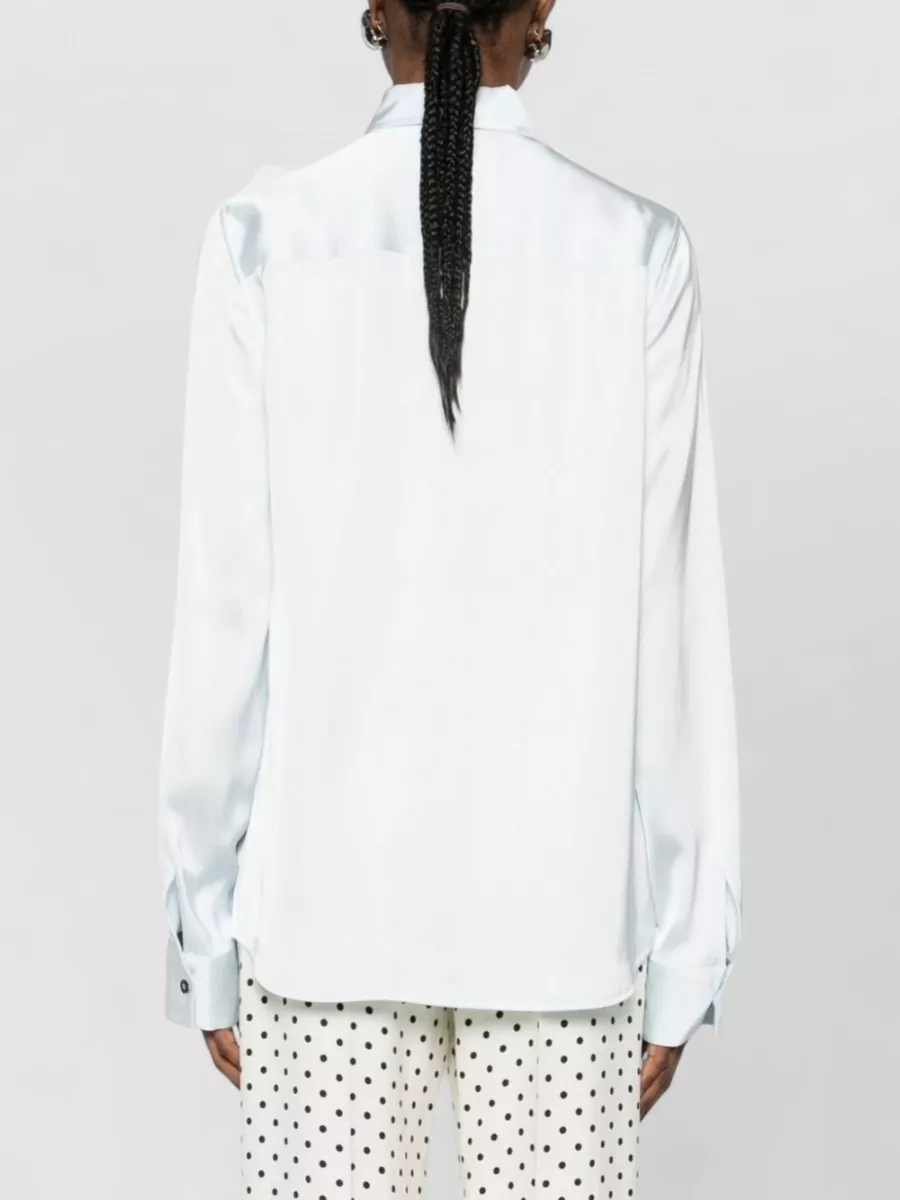 Jil Sander Viscose Long-Sleeve Shirt