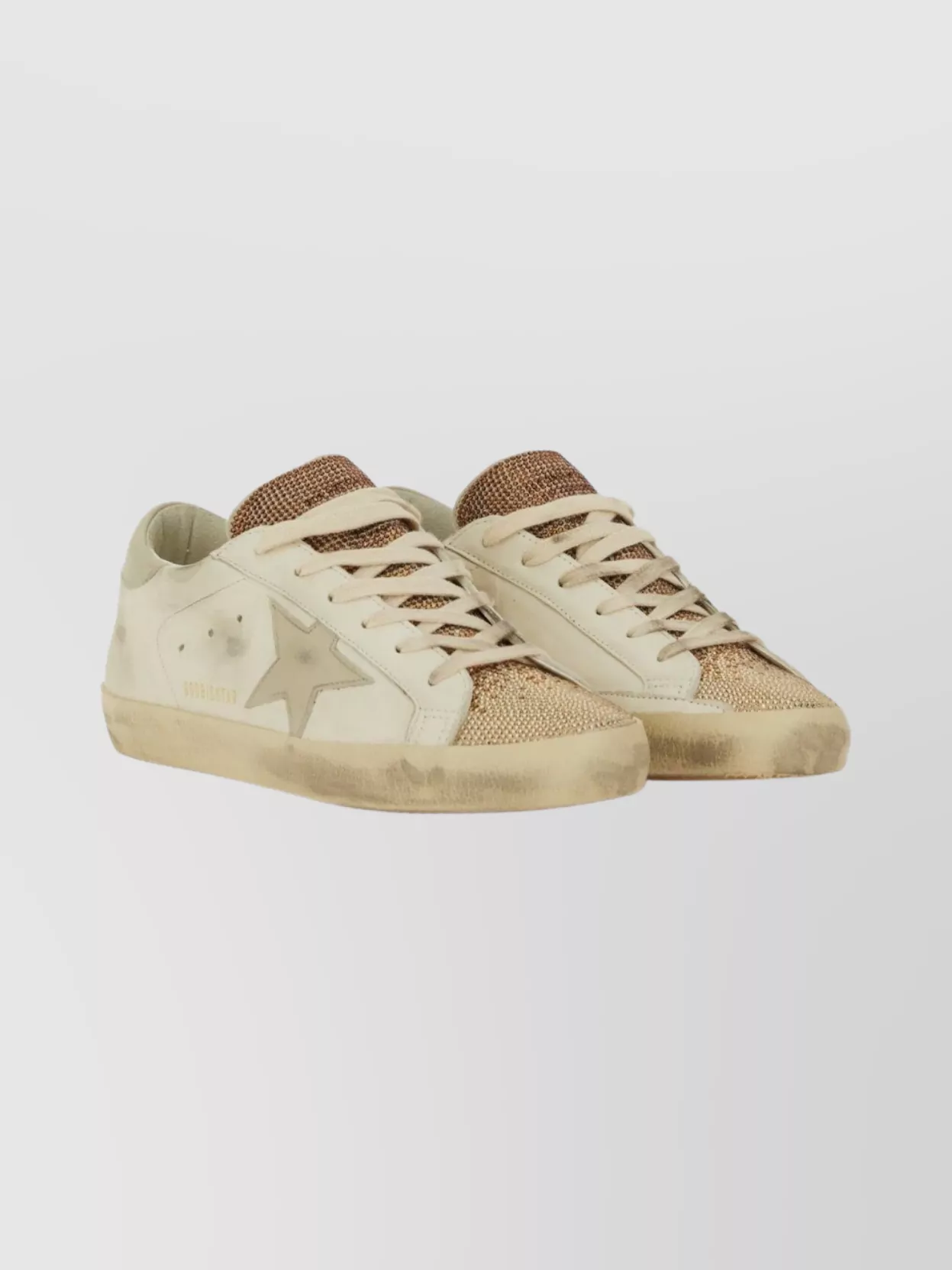 Golden Goose Distressed Sneakers Star Detail