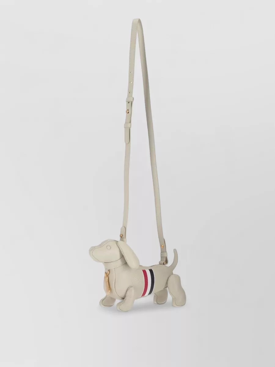 Thom Browne Leather Mini Crossbody Bag