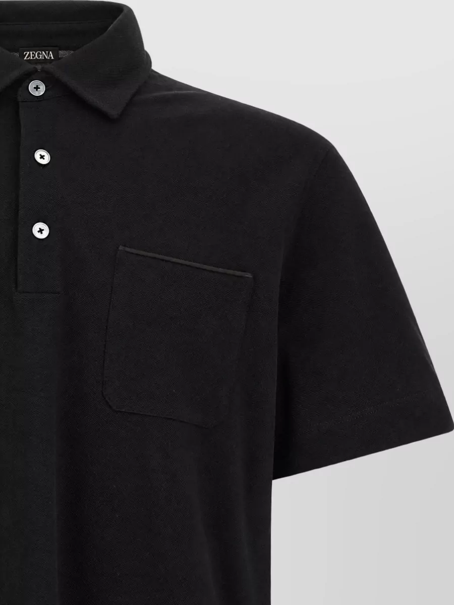 Zegna Cotton Polo Shirt