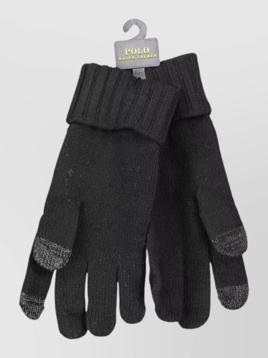 Ralph Lauren cable-knit gloves