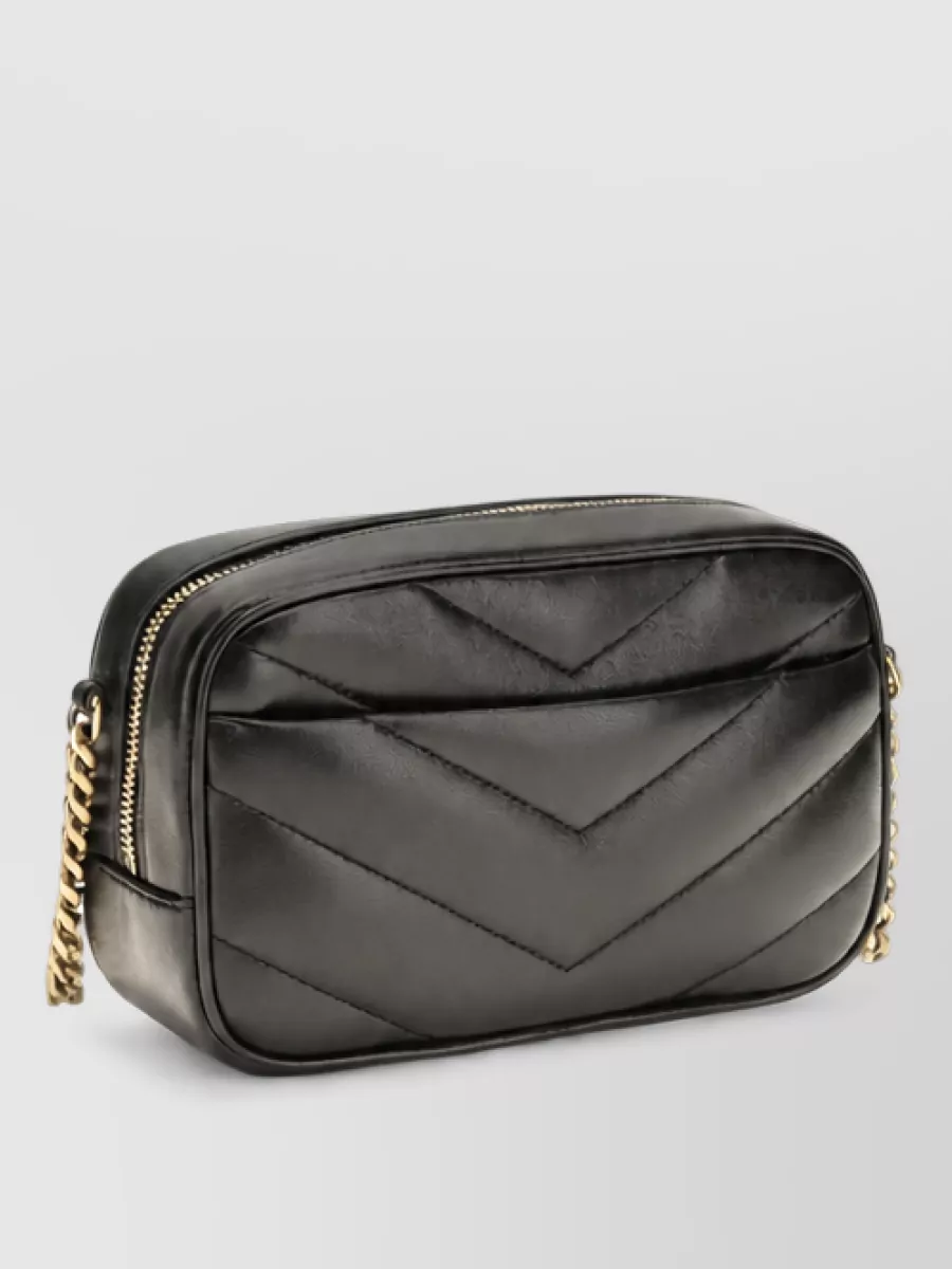 Saint Laurent Na Lamb Leather Cross-Body Bag