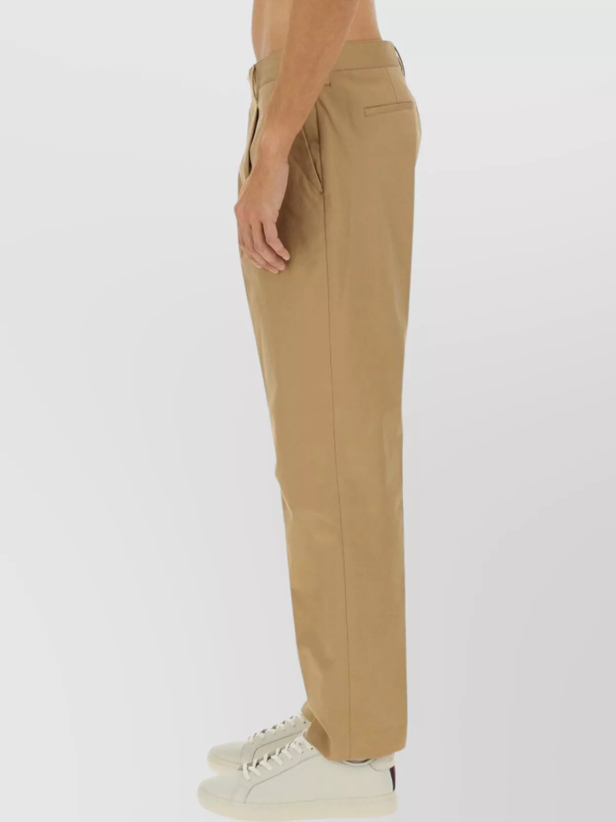PAUL SMITH STRAIGHT LEG TROUSERS WITH BELT LOOPS