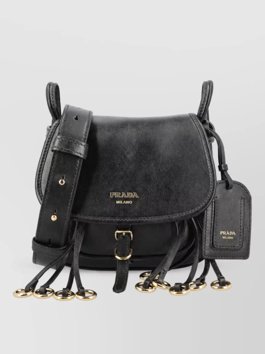 Prada corsaire mini leather cross-body bag