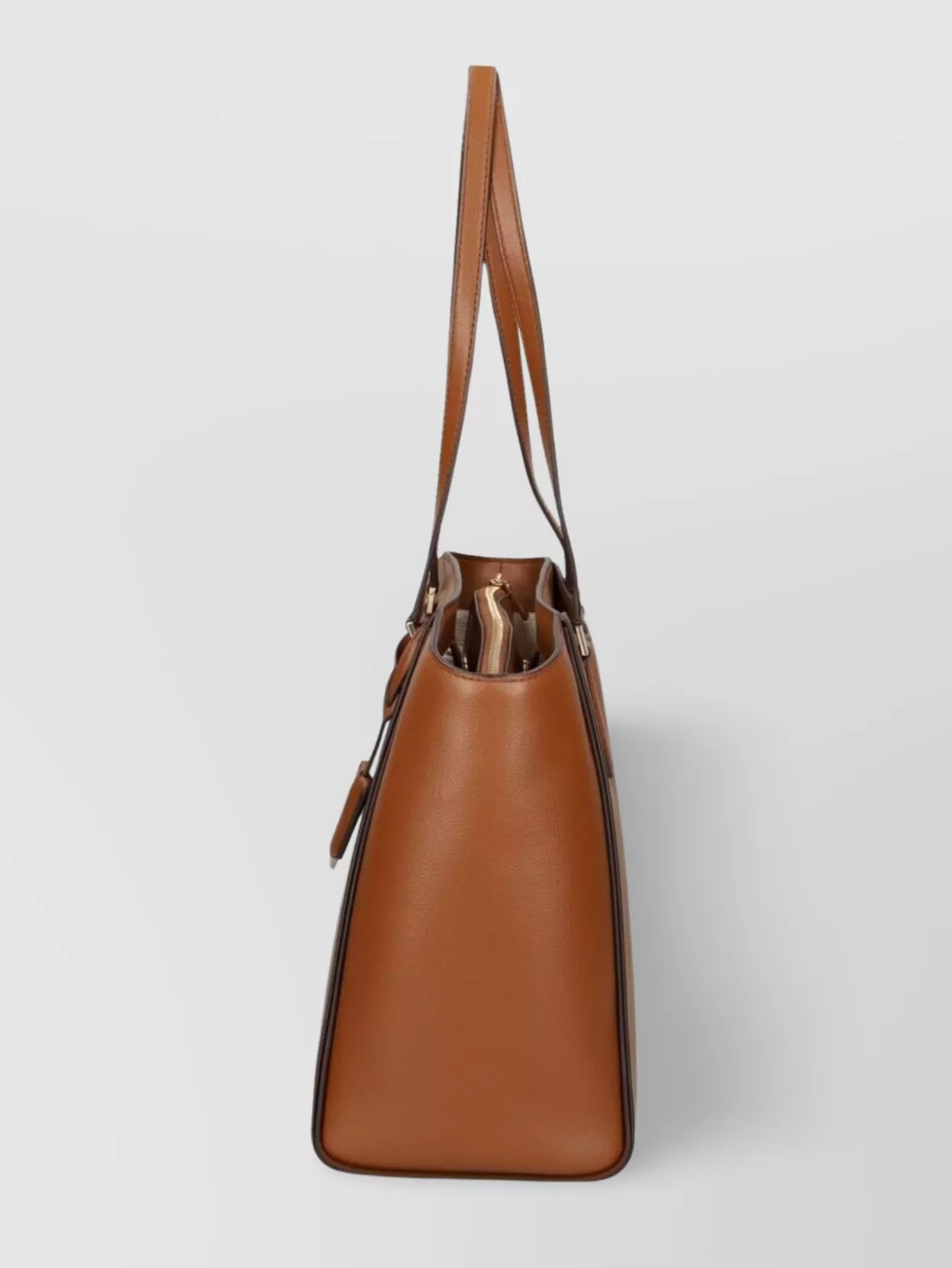 Michael Kors Taryn Large Leather Tote Bag In Brown