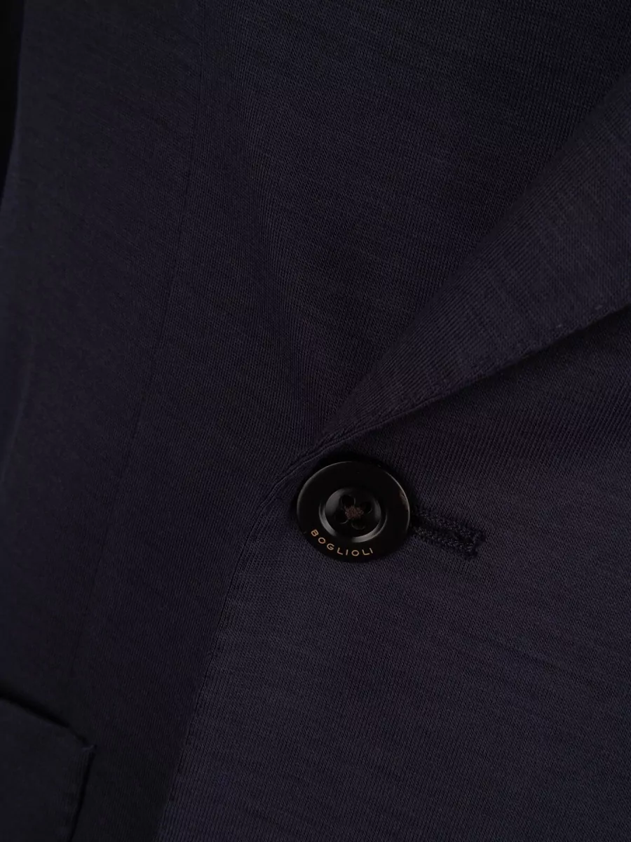 Boglioli Double Breasted Jacket Notch Lapel Buttons Pockets