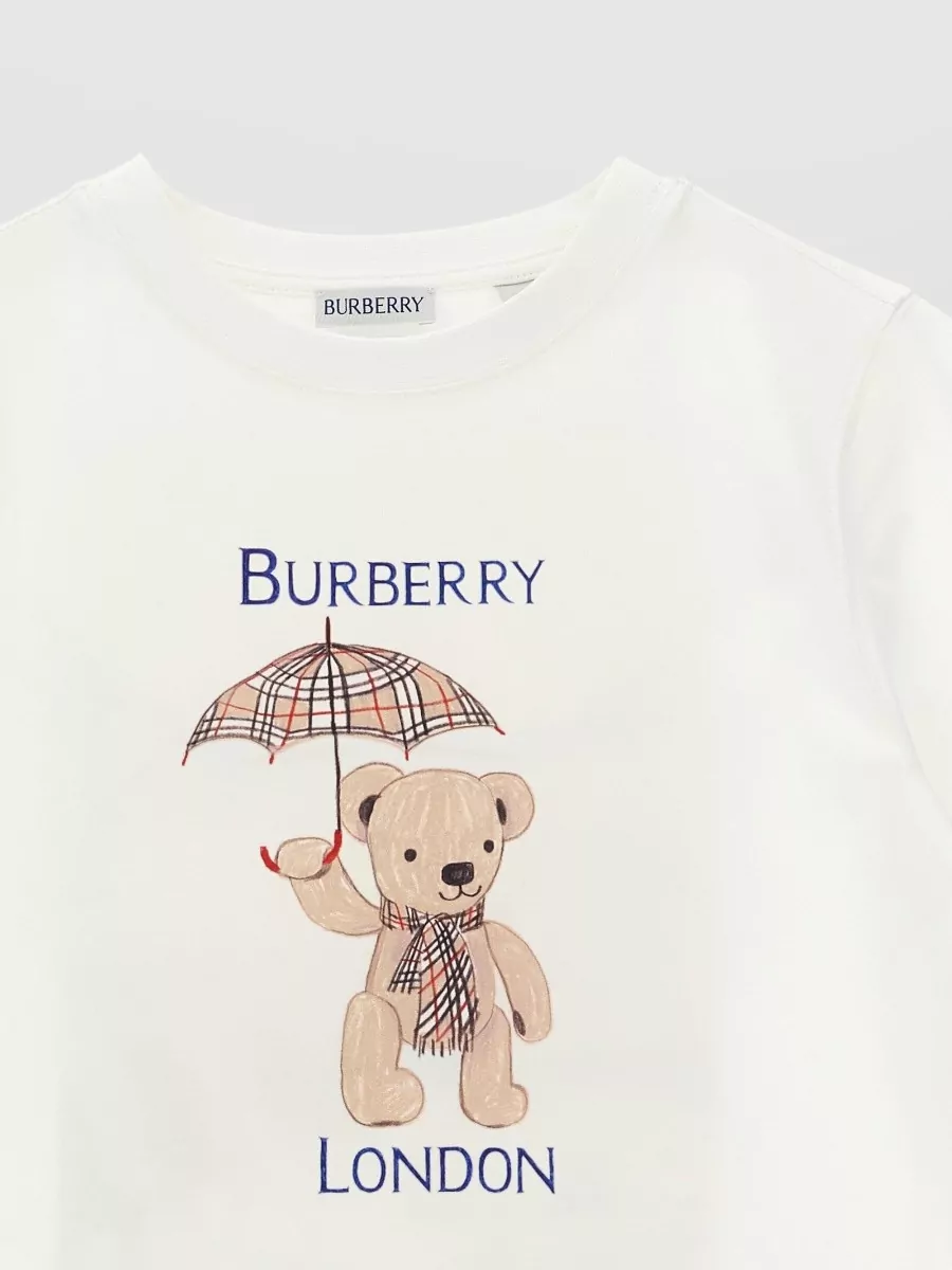 Burberry Printed Cotton Short-Sleeve T-Shirt