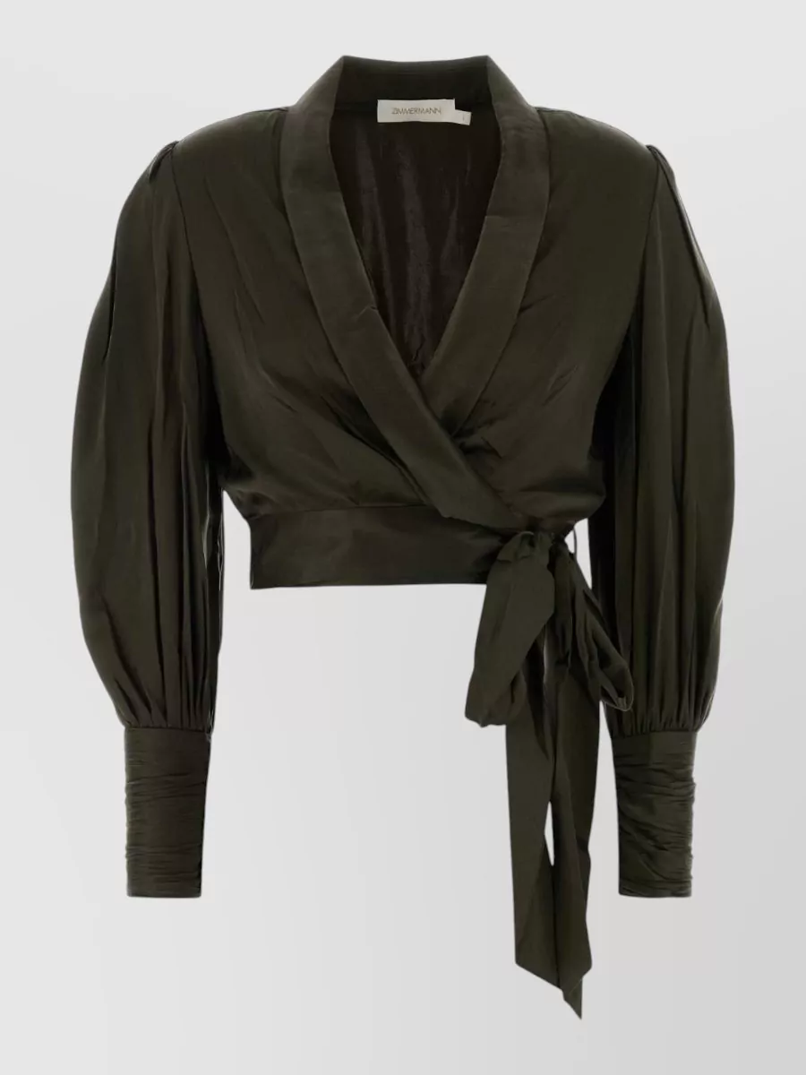 Zimmermann Silk Cropped Jacket