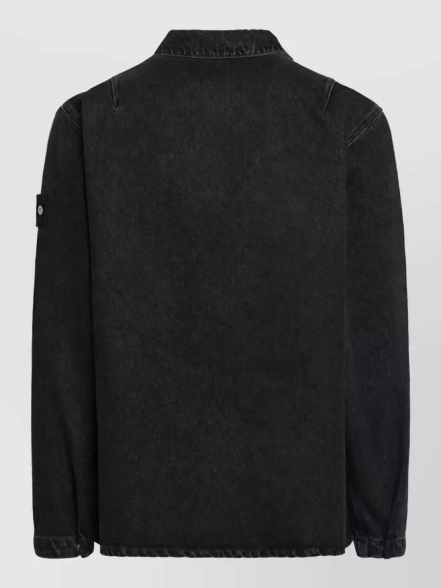 Stone Island Denim Shirt Jacket