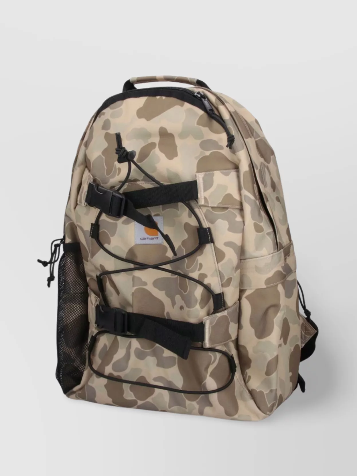 Carhartt Wip Camouflage Backpack With Adjustable Shoulder Straps