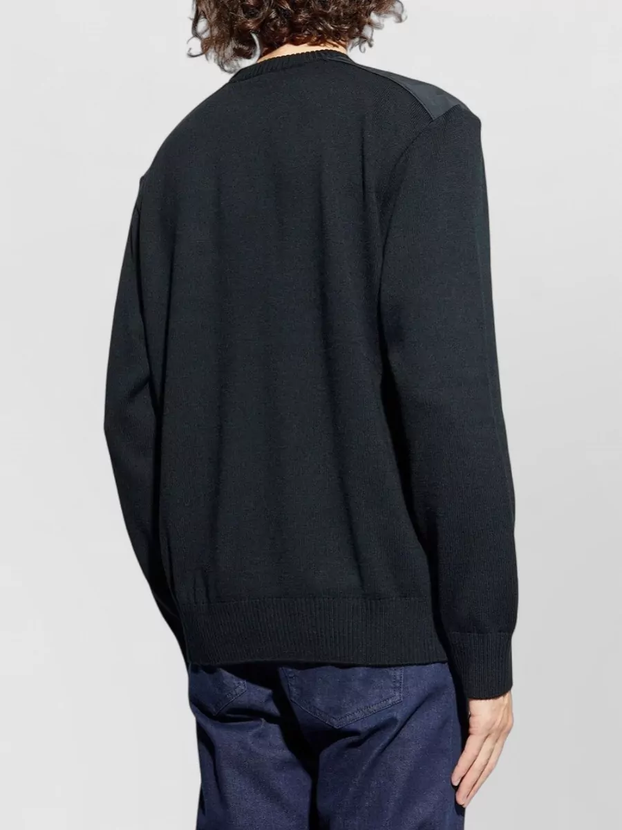Paul & Shark Fine-Knit Virgin Wool Crew-Neck Regular-Fit Jumper