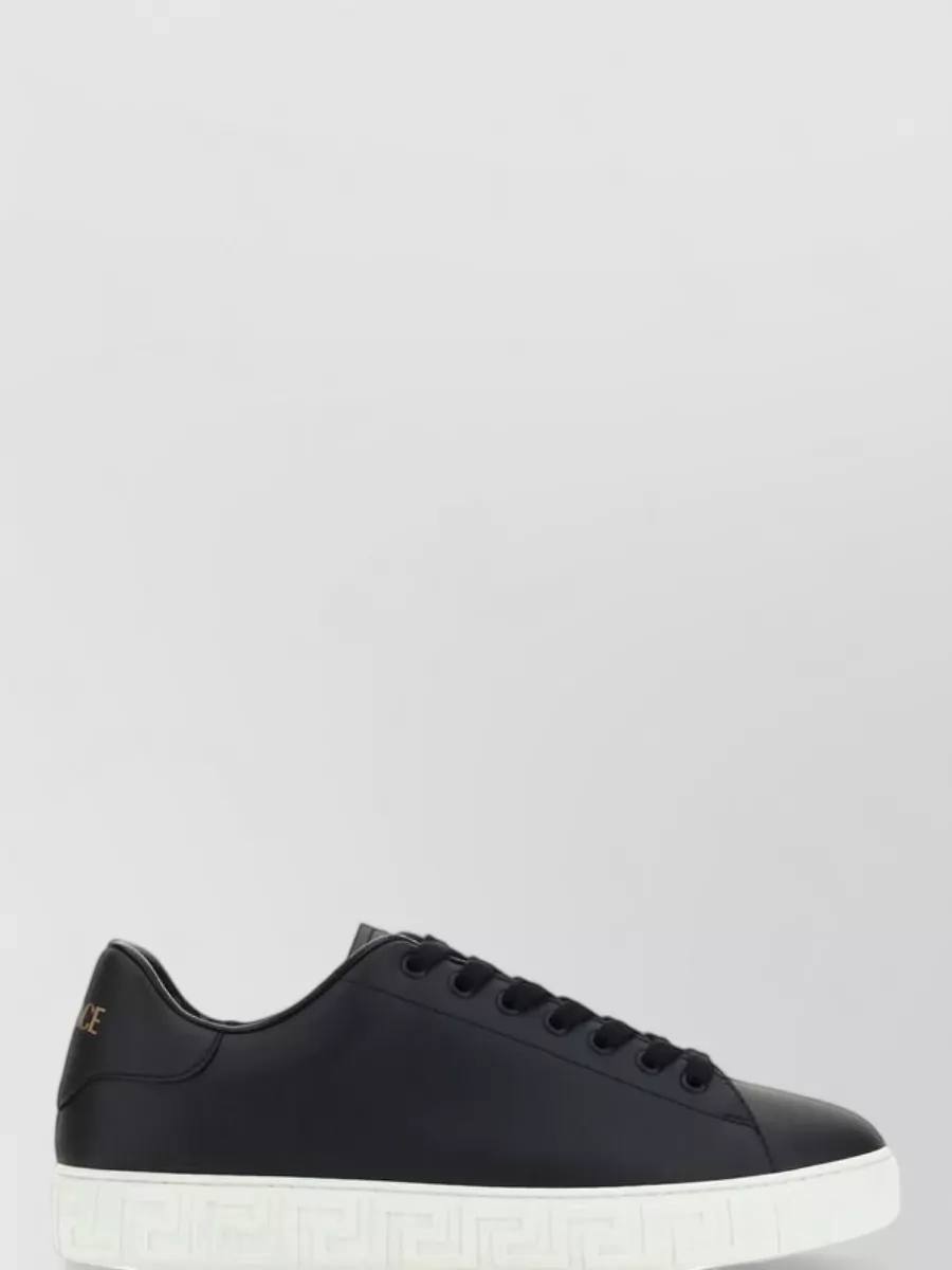 Versace Leather Sneakers