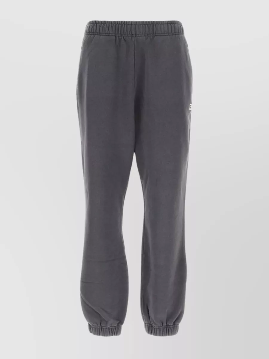 Shop Ambush Cotton Joggers With Elasticized Waist And Cuffs In Grey